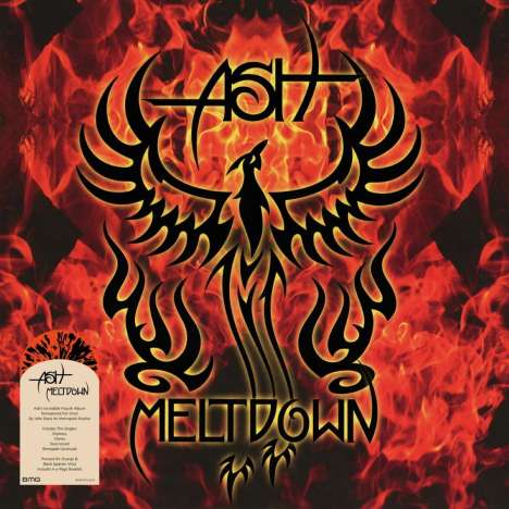 Ash: Meltdown (remastered) (Orange &amp; Black Splatter Vinyl), LP