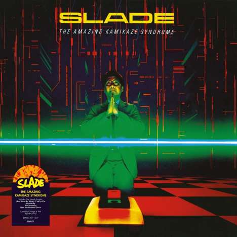 Slade: The Amazing Kamikaze Syndrome (Orange/Red Splatter Vinyl), LP