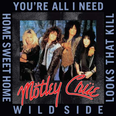 Mötley Crüe: Girls, Girls, Girls Tour (EP) (Limited Edition) (Red Vinyl), Single 10"