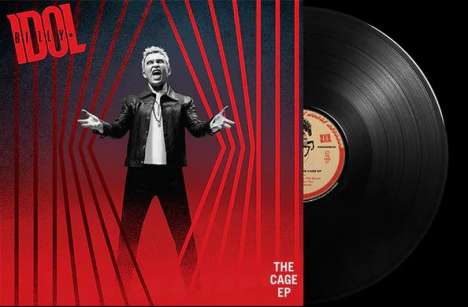Billy Idol: The Cage (EP) (Black Vinyl), LP