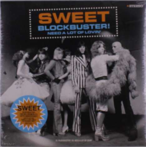 The Sweet: Blockbuster! / The Ballroom Blitz (50th Anniversary) (Limited Edition) (Colored Vinyl), Single 12"