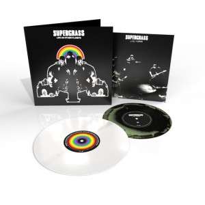 Supergrass: Life On Other Planets (2023 Remaster) (White Vinyl &amp; Green/Black 10"), 1 LP und 1 Single 10"