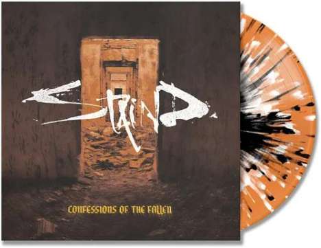 Staind: Confessions Of The Fallen (Indie Exclusive Edition) (Orange &amp; Black &amp; White Splatter Vinyl), LP