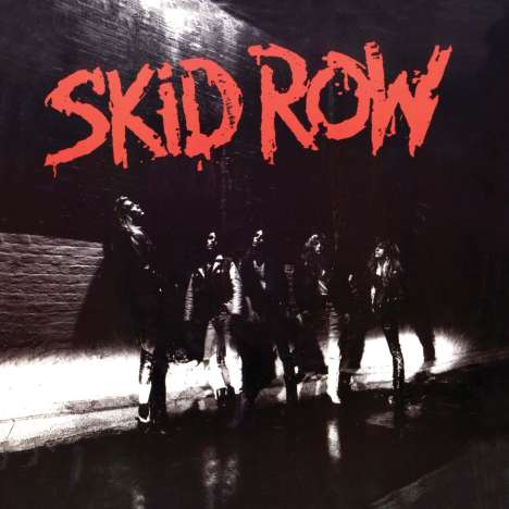 Skid Row (US-Hard Rock): Skid Row (180g) (Red &amp; Black Marble Vinyl), LP