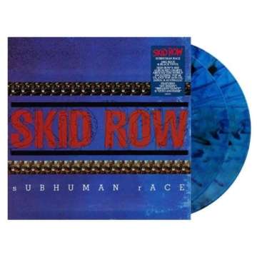 Skid Row (US-Hard Rock): Subhuman Race (180g) (Blue &amp; Black Marbled Vinyl), 2 LPs