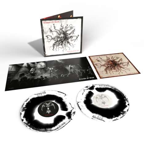 Triumph Of Death: Resurrection Of The Flesh: Live (Limited Indie Exclusive Edition) (Black &amp; White Swirl Vinyl), 2 LPs