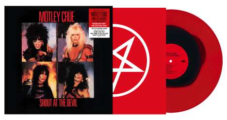 Mötley Crüe: Shout At The Devil (40th Anniversary) (Black In Red Vinyl), LP