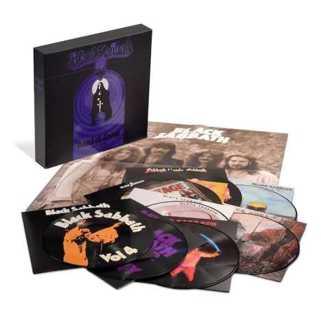 Black Sabbath: Hand Of Doom 1970-1978 (Limited Numbered Edition Box Set) (Picture Disc), 8 LPs