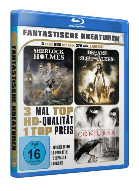 Fantastische Kreaturen - 3 Filme auf einer Blu-ray (Blu-ray), DVD
