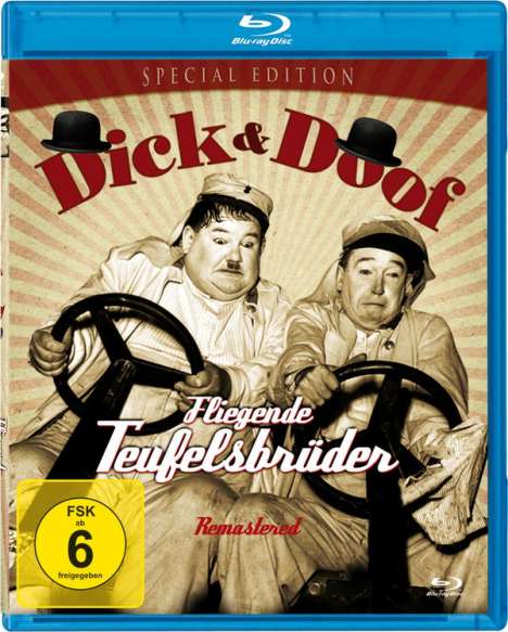 Dick &amp; Doof - Fliegende Teufelsbrüder (Blu-ray), Blu-ray Disc