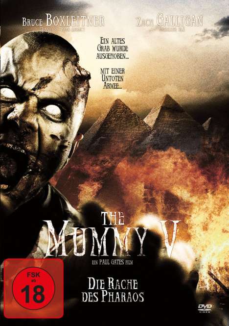 The Mummy V - Die Rache des Pharao, DVD