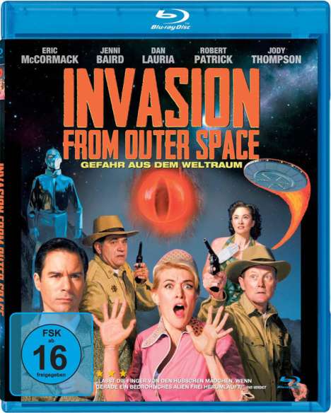 Invasion From Outer Space (Blu-ray), Blu-ray Disc