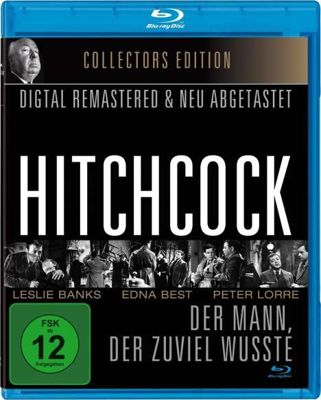 Alfred Hitchcock: Der Mann, der zuviel wusste (1934) (OmU) (Blu-ray), Blu-ray Disc