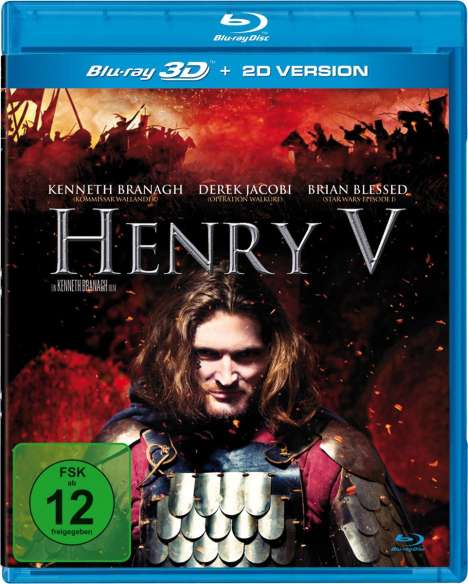 Henry V. (3D Blu-ray), Blu-ray Disc