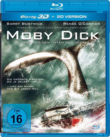 Moby Dick (2010) (3D Blu-ray), Blu-ray Disc