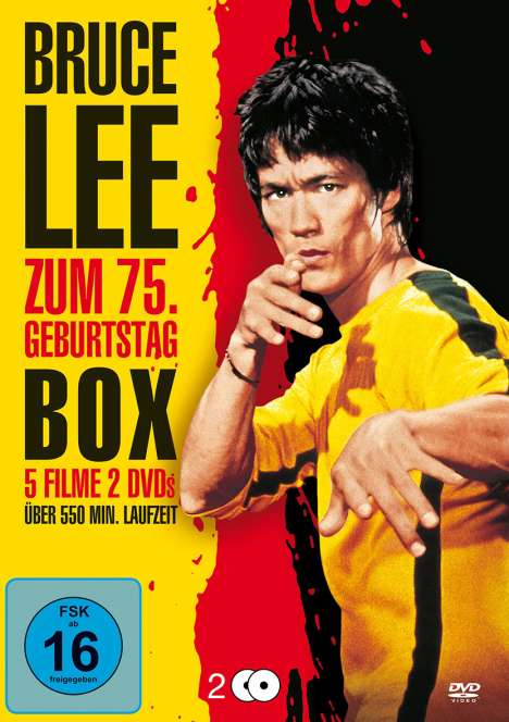 Bruce Lee Box - Zum 75. Geburtstag (5 Filme auf 2 DVDs), 2 DVDs