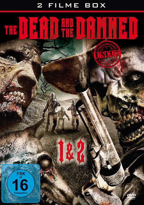 The Dead and the Damned 1 &amp; 2, DVD