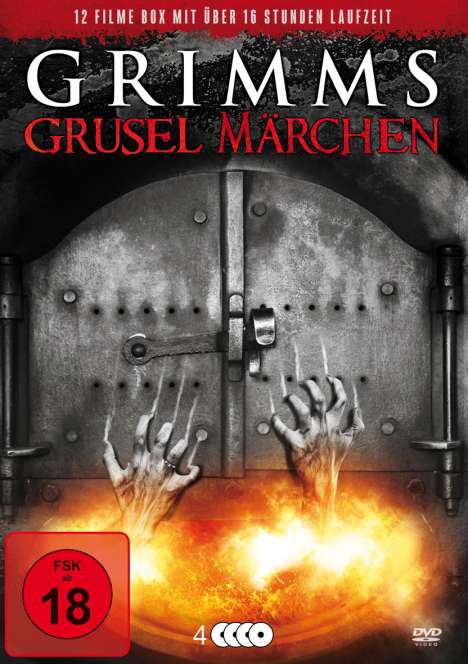 Grimms Grusel Märchen (12 Filme auf 4 DVDs), 4 DVDs