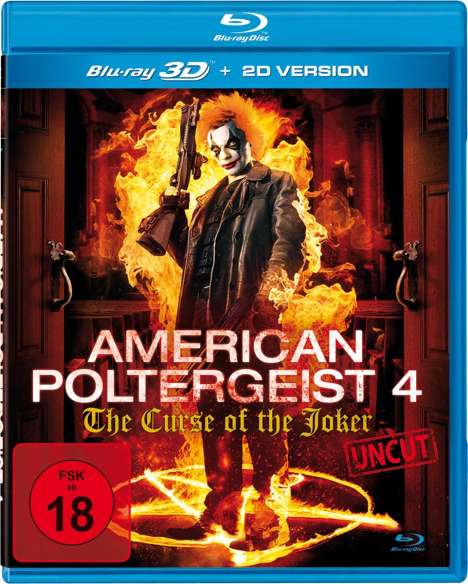 American Poltergeist 4 (3D Blu-ray), Blu-ray Disc