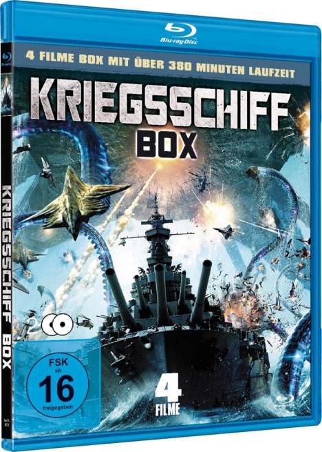 Kriegsschiff (4 Filme), 2 Blu-ray Discs