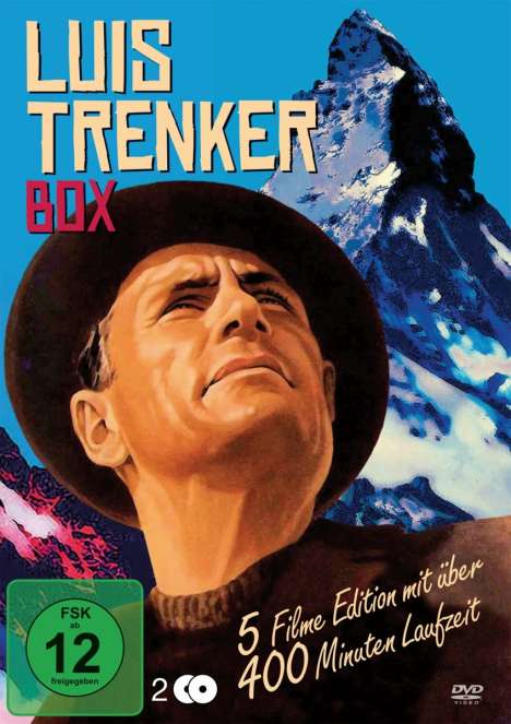 Luis Trenker Box (5 Filme auf 2 DVDs), 2 DVDs