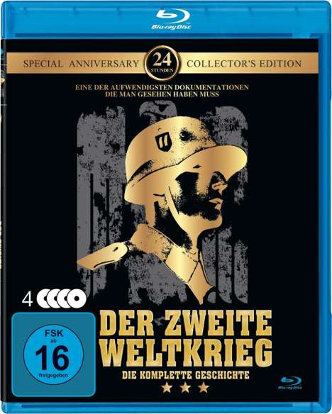 Der Zweite Weltkrieg (Blu-ray), 4 Blu-ray Discs