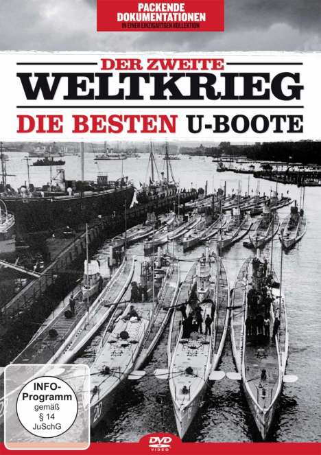 Der Zweite Weltkrieg: Die besten U-Boote, DVD