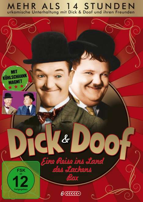 Dick &amp; Doof - Eine Reise ins Land des Lachens Box, 6 DVDs