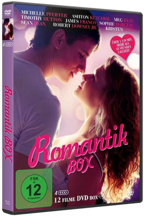 Romantik Box (12 Filme auf 4 DVDs), 4 DVDs