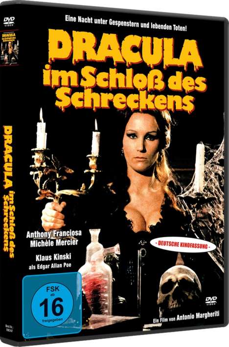 Dracula im Schloß des Schreckens, DVD