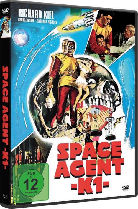 Space Agent K1, DVD