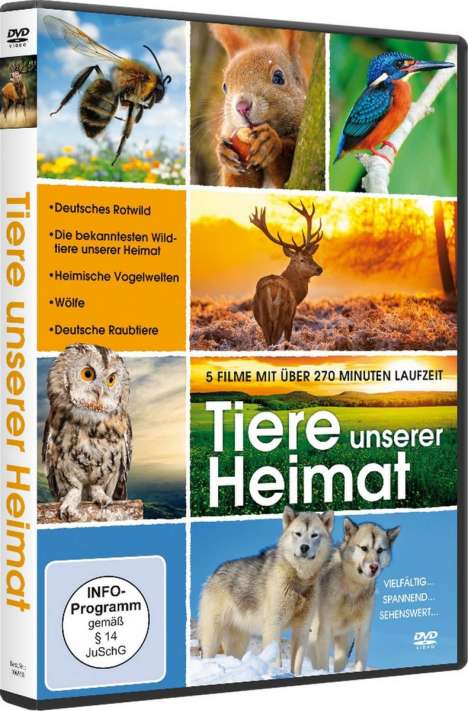 Tiere unserer Heimat, DVD