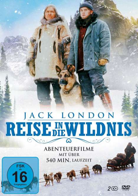 Jack London - Reise in die Wildnis (3 Filme), 2 DVDs