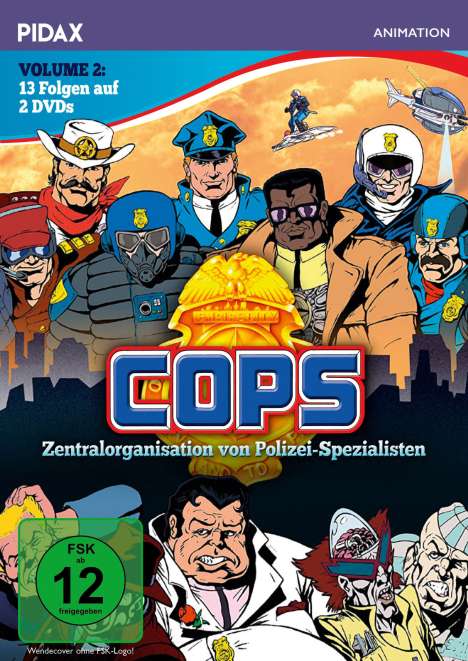 C.O.P.S. Vol. 2, 2 DVDs