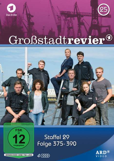 Großstadtrevier Box 25 (Staffel 29), 4 DVDs