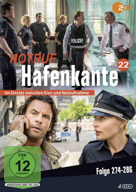 Notruf Hafenkante Vol. 22, 4 DVDs