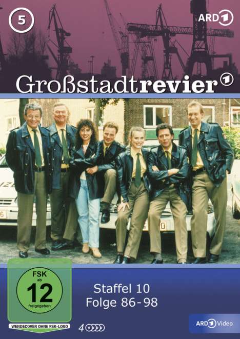 Großstadtrevier Box 5 (Staffel 10), 4 DVDs
