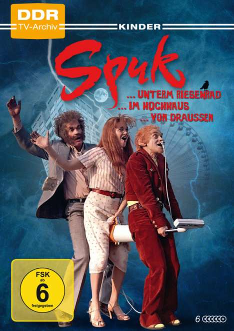 Spuk Trilogie (Spuk unterm Riesenrad / Spuk im Hochhaus / Spuk von draußen), 3 DVDs