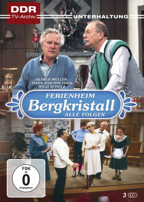 Ferienheim Bergkristall (Komplette Serie), 3 DVDs