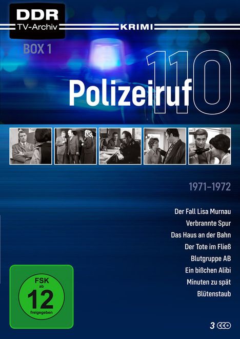 Polizeiruf 110 Box 1, 3 DVDs