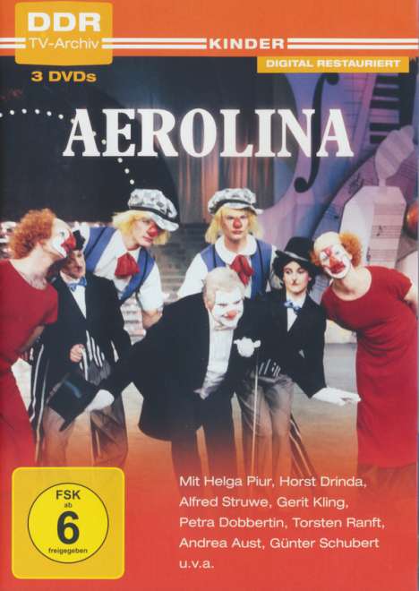 Aerolina, 3 DVDs