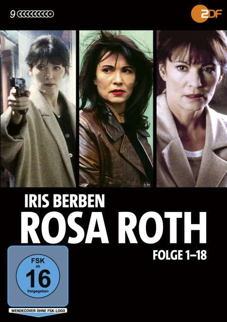 Rosa Roth (Folge 01-18), 9 DVDs