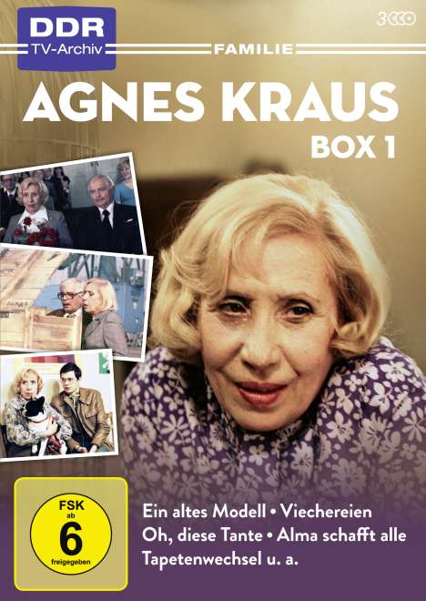 Agnes Kraus Box 1, 3 DVDs