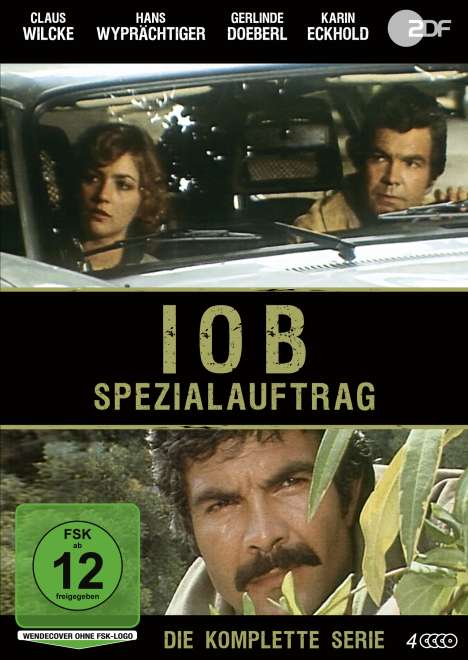 I.O.B. - Spezialauftrag (Komplette Serie), 4 DVDs
