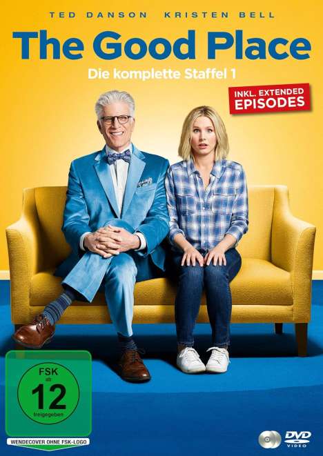 The Good Place Staffel 1, 4 DVDs