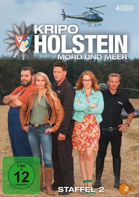Kripo Holstein: Mord und Meer Staffel 2, 4 DVDs
