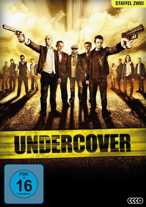 Undercover Season 2, 4 DVDs