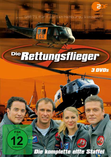 Die Rettungsflieger Staffel 11 (finale Staffel), 3 DVDs