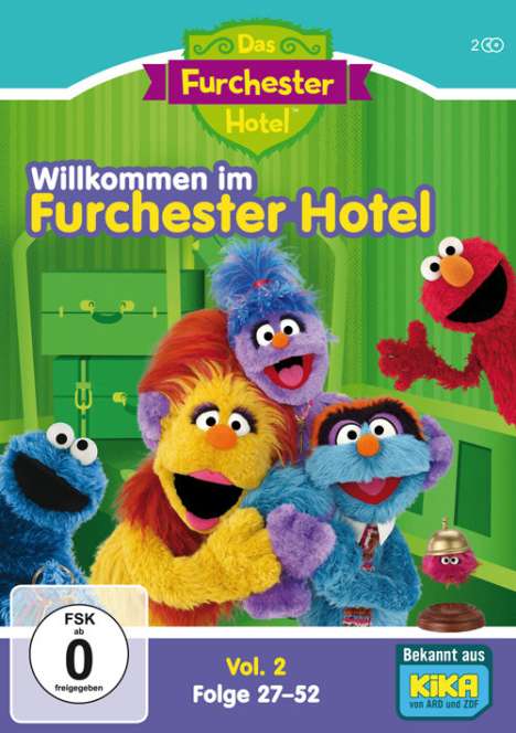 Sesamstraße: Das Furchester-Hotel - Willkommen im Furchester-Hotel Vol. 2 (Folgen 27-52), 2 DVDs