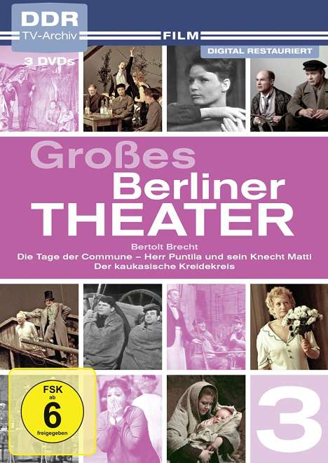 Großes Berliner Theater Teil 3, 3 DVDs